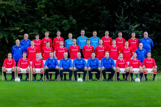 Teamfoto en spelers 2014-2015